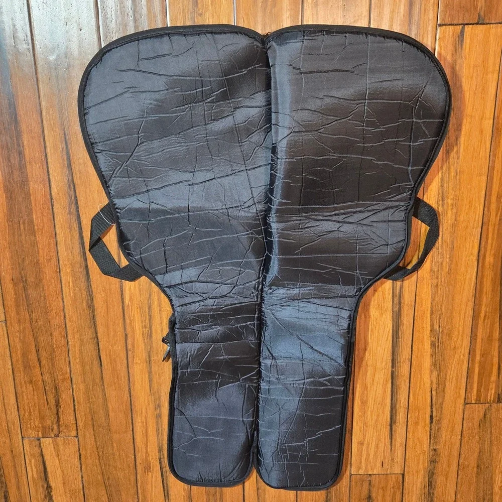 Kaces KCB Products Acoustic Guitar Gig Bag Soft Case Black Padded 41 Length‎